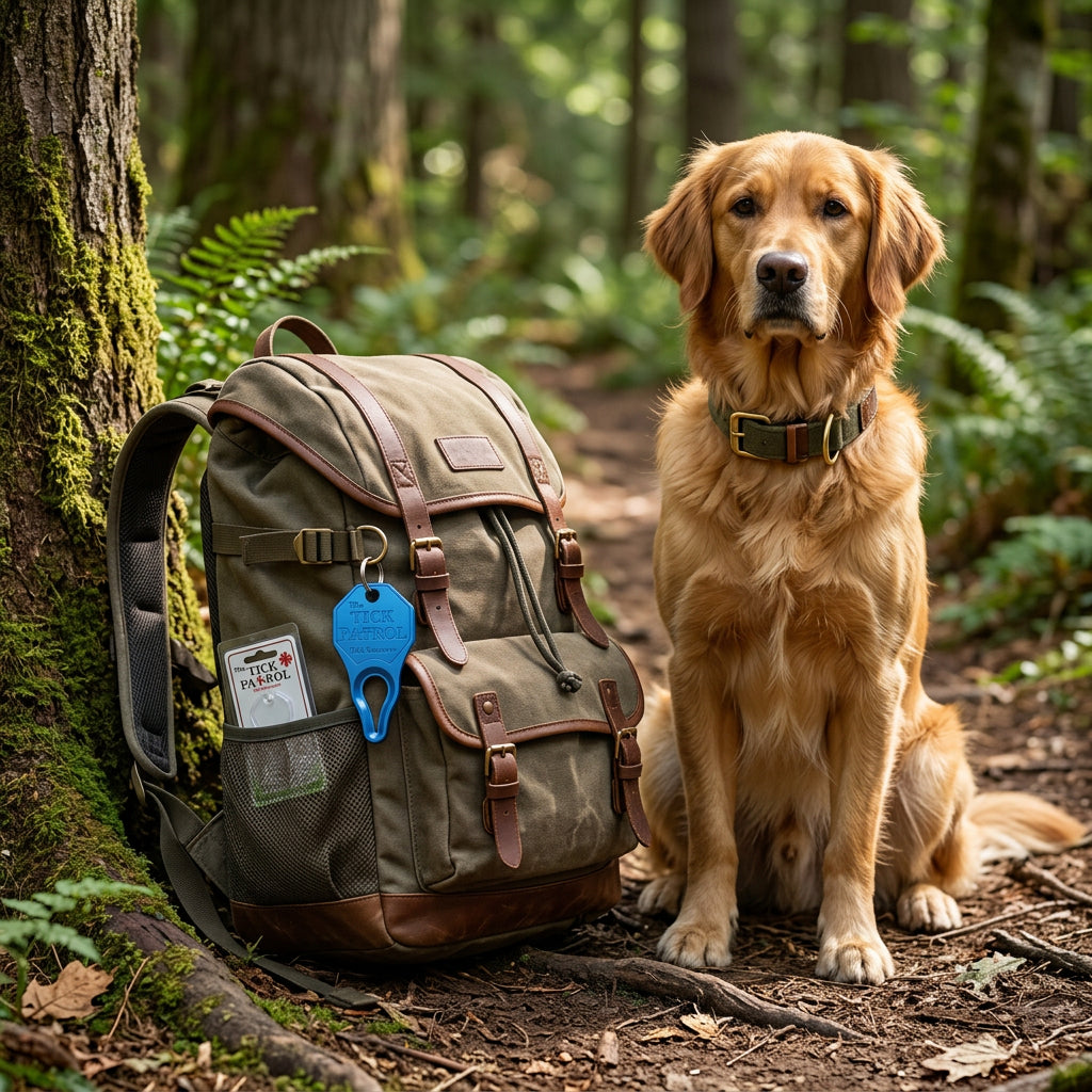 Tick Patrol Tick Remover on Backpack