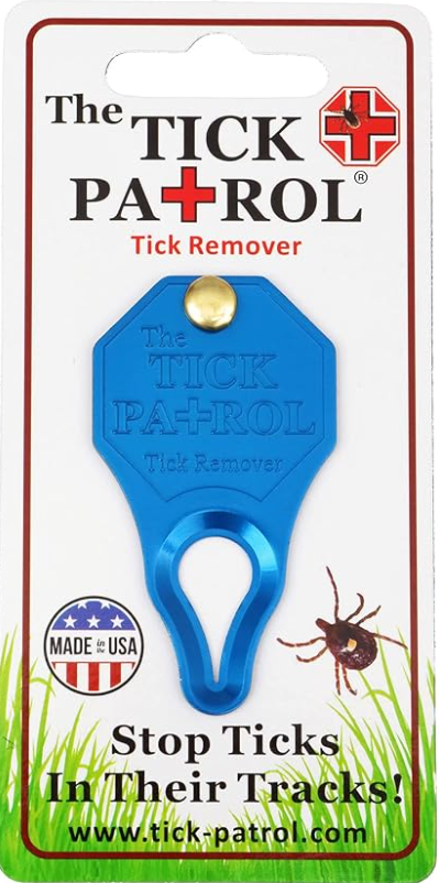Tick Patrol tick remover blue made in USA