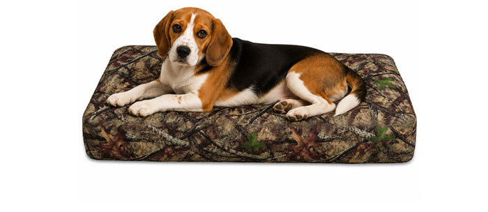 dog on water proof forect print dog bed sheet