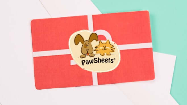 PawSheets Gift Card is a great  gift idea for dog owners. A dog bed sheet is a unique and thoughtful pet gift. 
