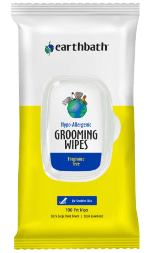 earthbath grooming wipes 100 count